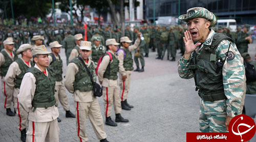 مانور نظامی گسترده ونزوئلا در پاسخ به تهدیدات ترامپ+ تصاویر