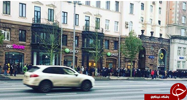 روس‌ها در گرمای بازار آیفون X یخ زدند!+ تصاویر