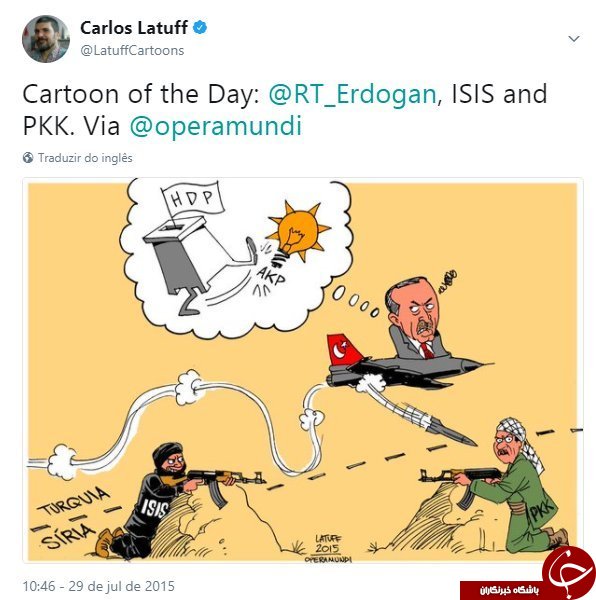 درخواست وکلای رئیس جمهور ترکیه برای سانسور کاریکاتورهای اردوغان+ تصاویر