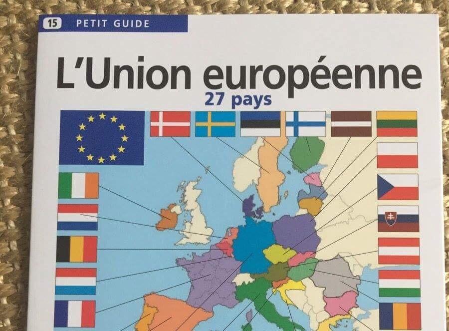 فرانسه نام انگلیس را از نقشه اتحادیه اروپا حذف کرد! + عکس